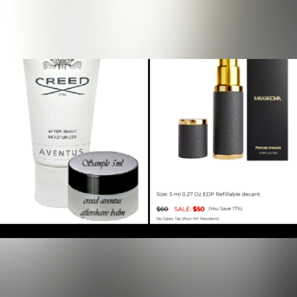 Creed aventus sample bundle